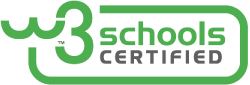 W3 Schools Certified